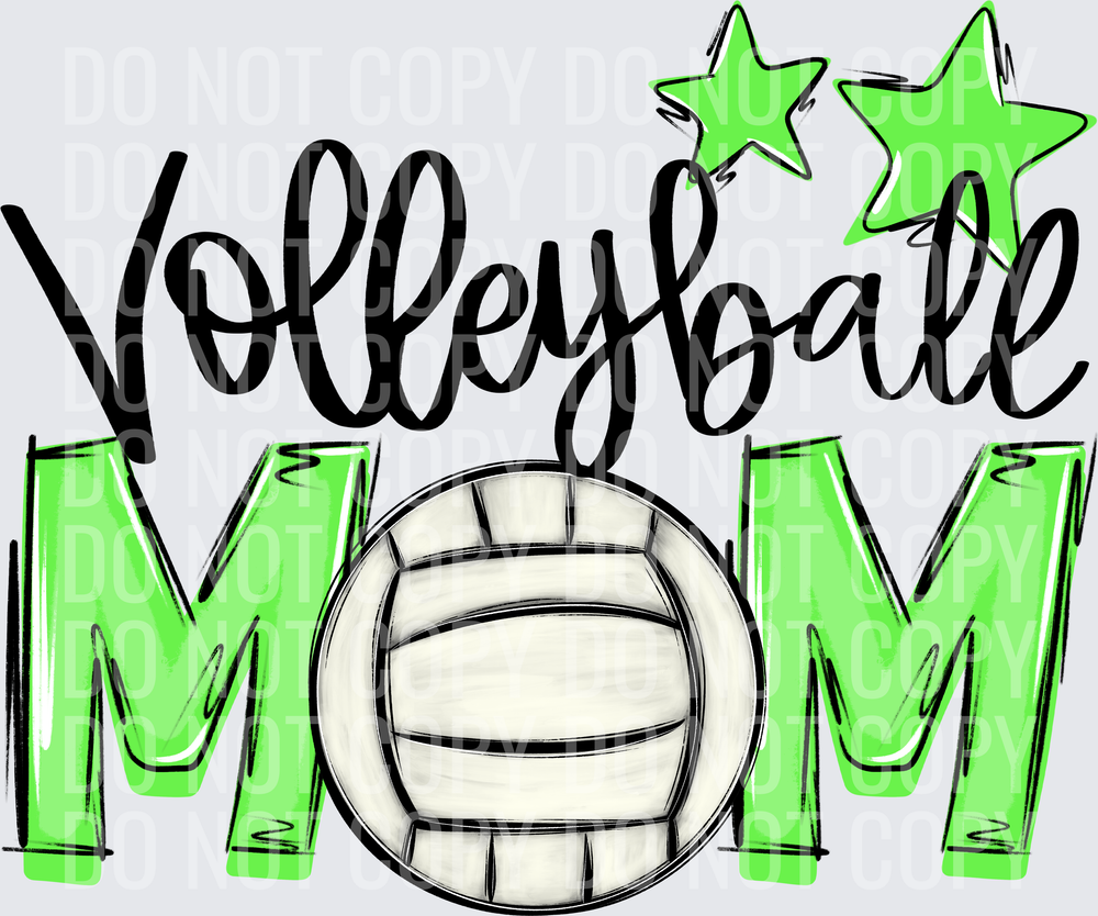 lime volleyball