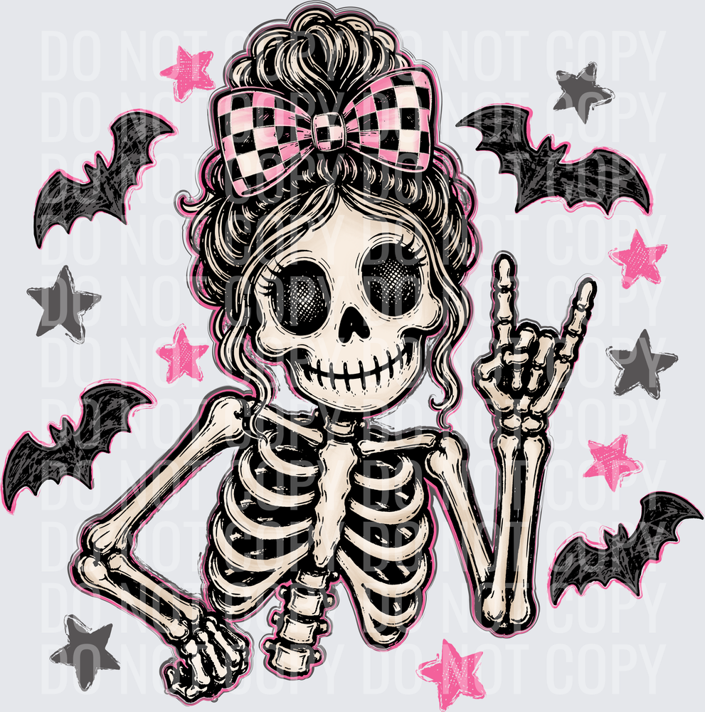 Girl Skeleton