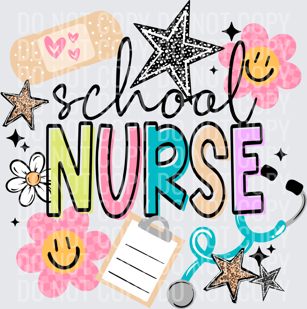 School_Nurse_Happy_flowers_