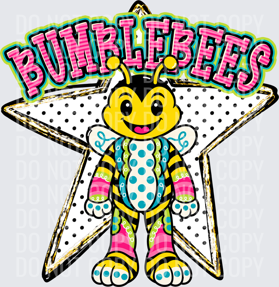 KayndiDesigns 10.26 Pattern Parade Star Bumblebees 2