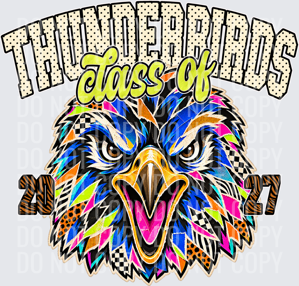 KayndiDesigns 10.26 Class of 2027 Bright Thunderbirds 2