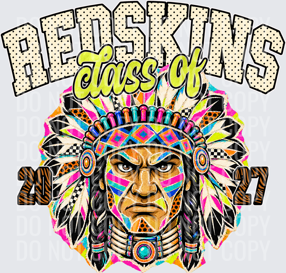 KayndiDesigns 10.26 Class of 2027 Bright Redskins 8