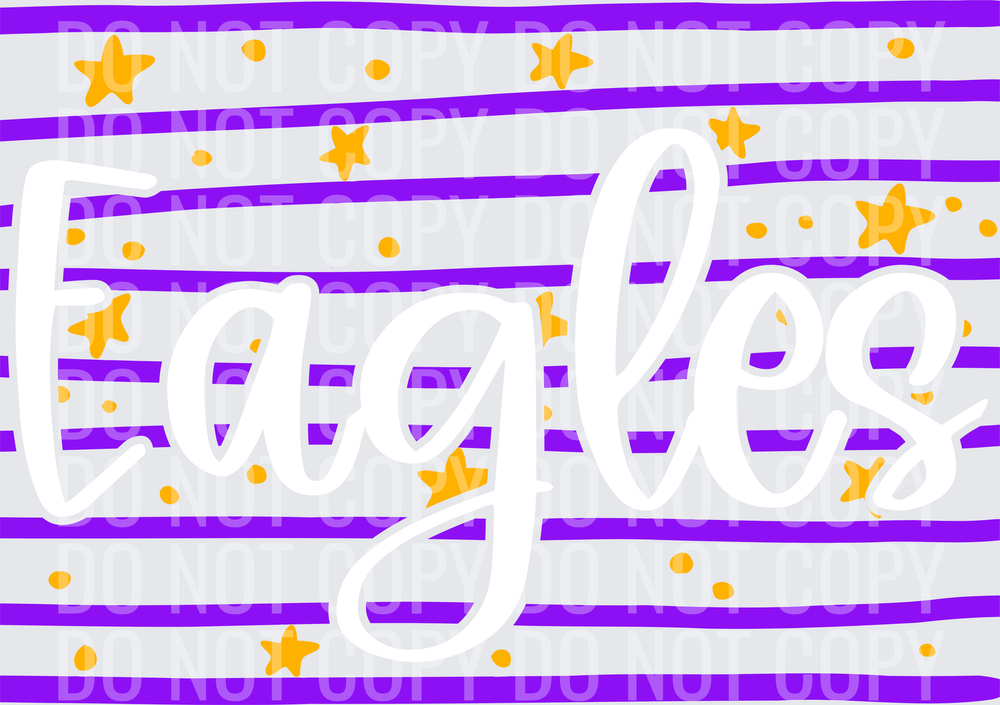EaglesPurpleGold