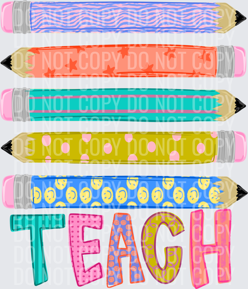 teach pencils
