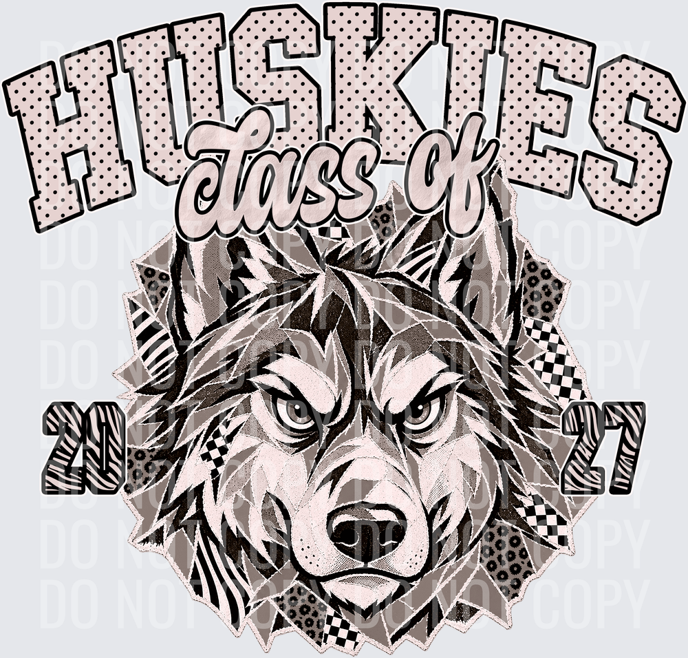 KayndiDesigns 10.26 Class of 2027 Neutral Huskies 2