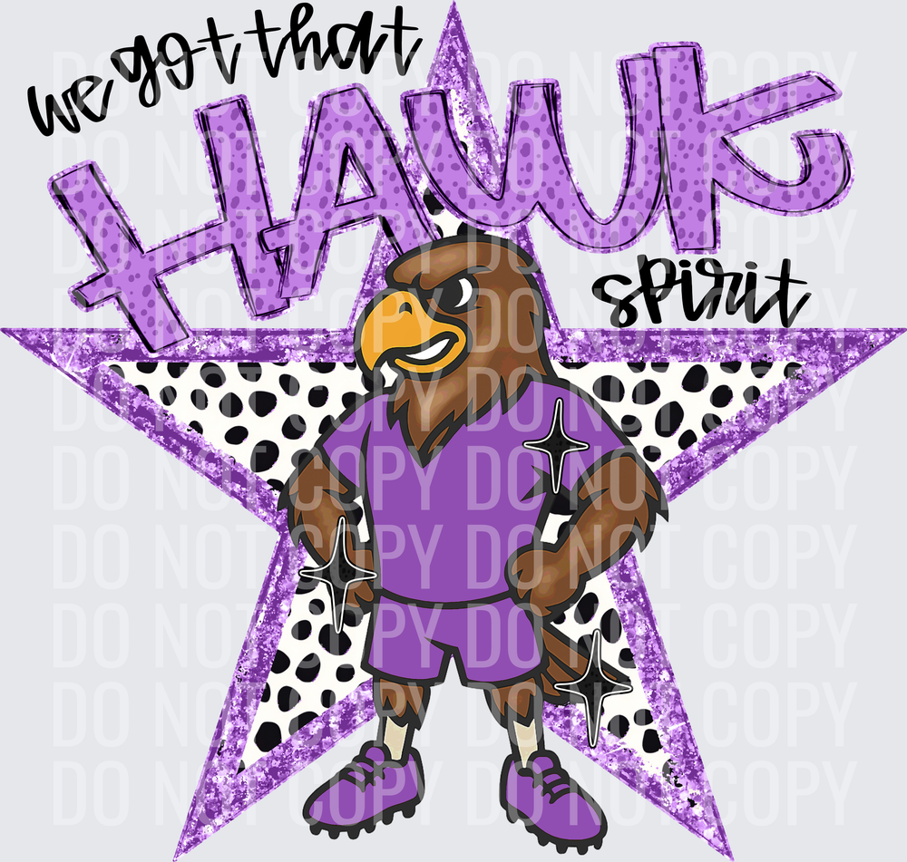 KayndiDesigns 09.26 We Got That Spirit Hawk Purple