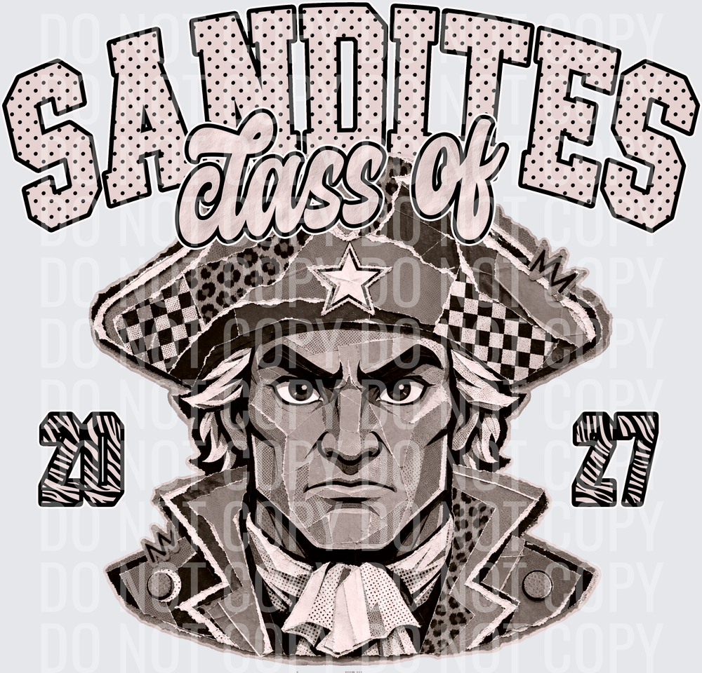 KayndiDesigns 10.26 Class of 2027 Neutral Sandites