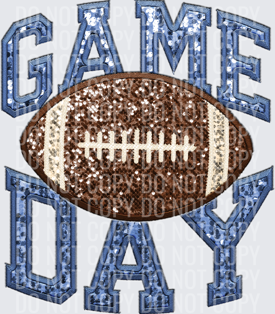KayndiDesigns 06.26 Game Day Sequin Embriodery 14 Cornflower Blue