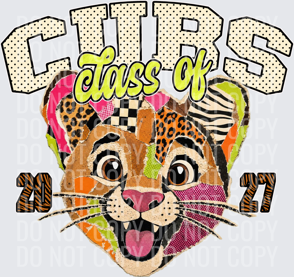 KayndiDesigns 10.26 Class of 2027 Bright Cubs 2