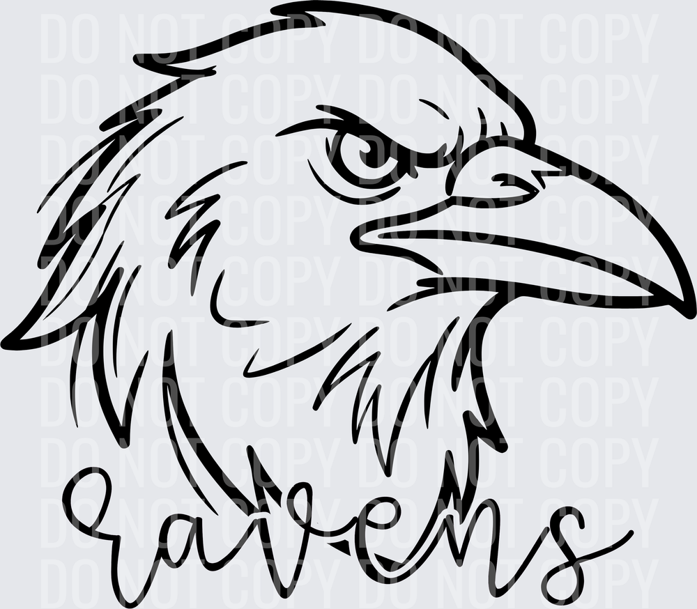 RAVENS BLACK 300DPI