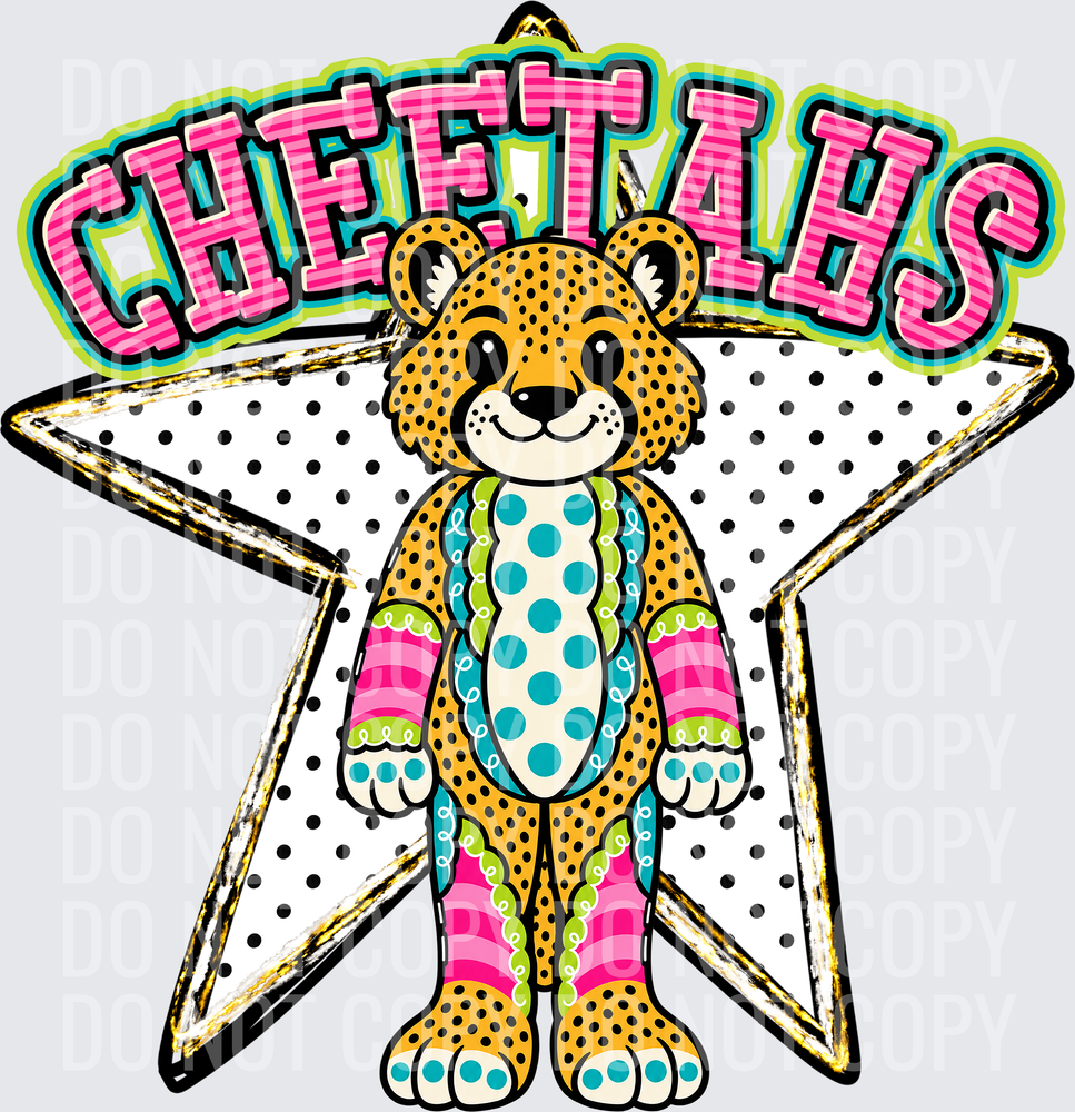 KayndiDesigns 10.26 Pattern Parade Star Cheetahs