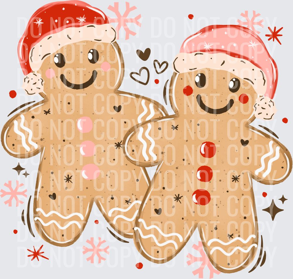 Gingerbread boy & girl