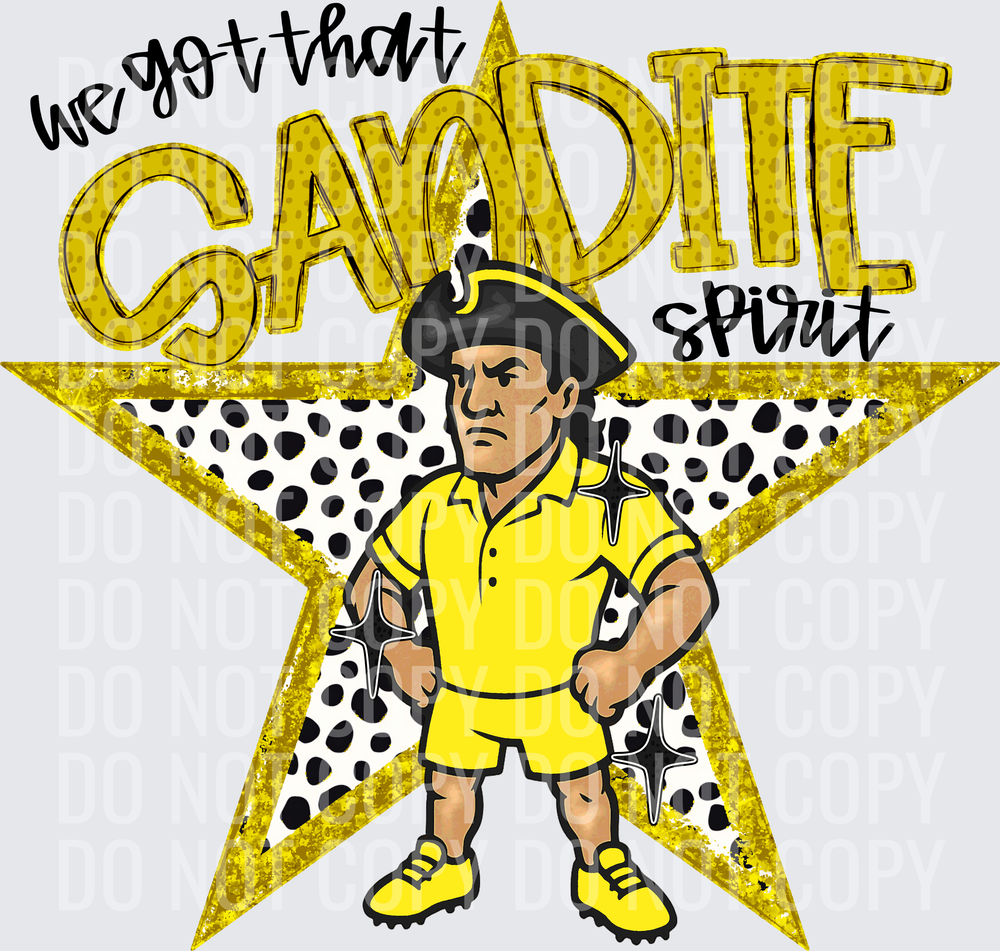 KayndiDesigns 09.26 We Got That Spirit Sandite Yellow