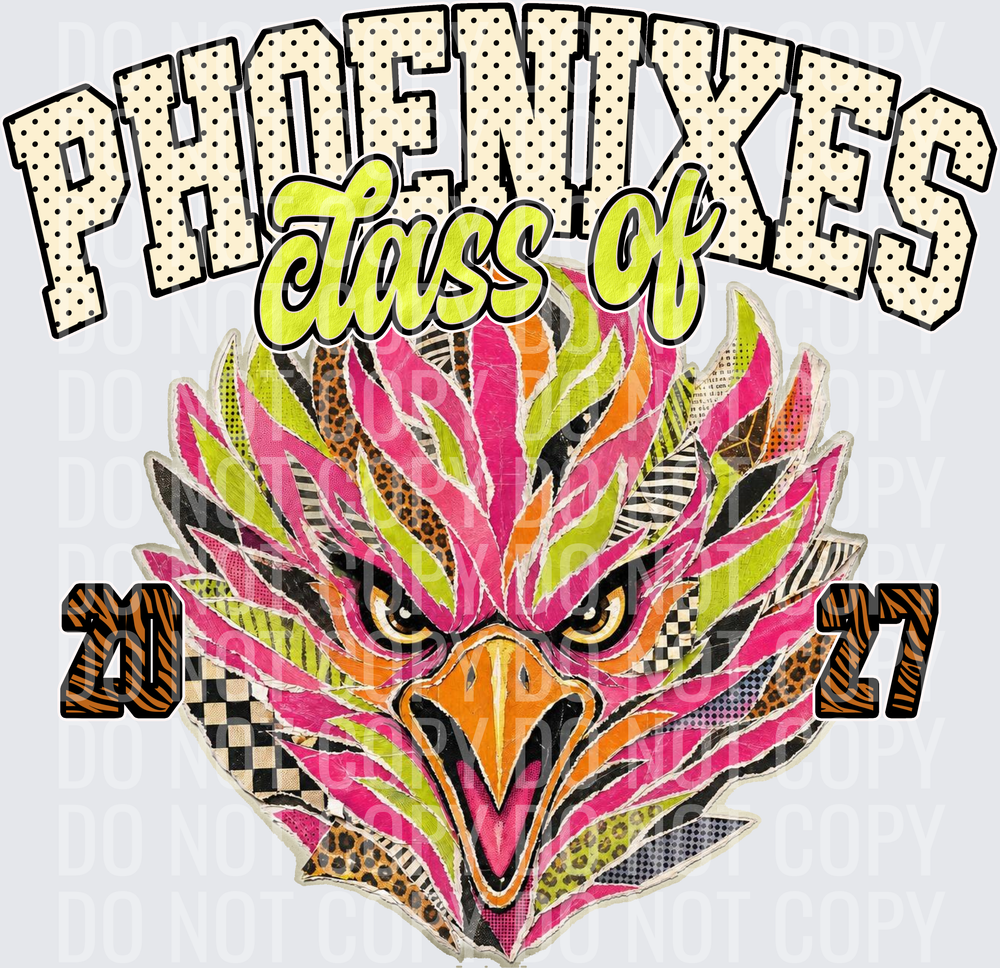 KayndiDesigns 10.26 Class of 2027 Bright Phoenixes