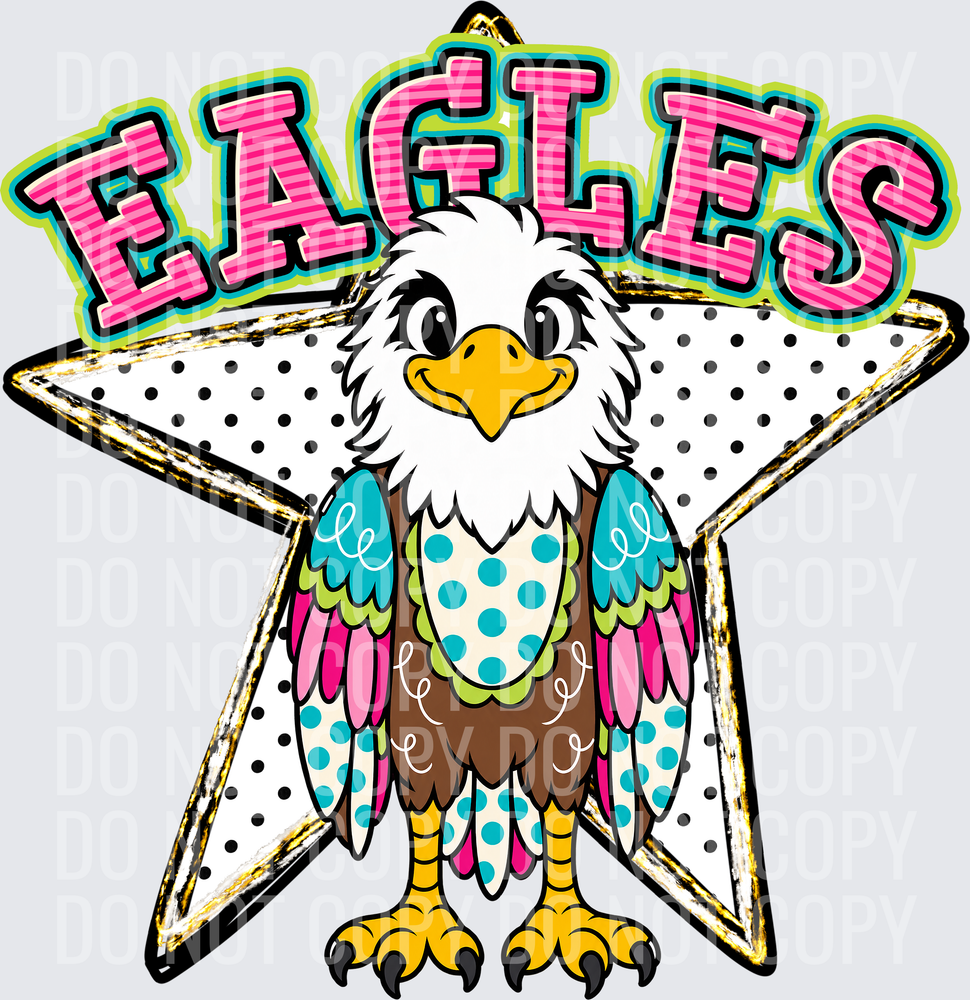 KayndiDesigns 10.26 Pattern Parade Star Eagles