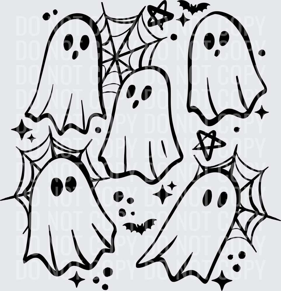 Ghosts_Single_Color_Black