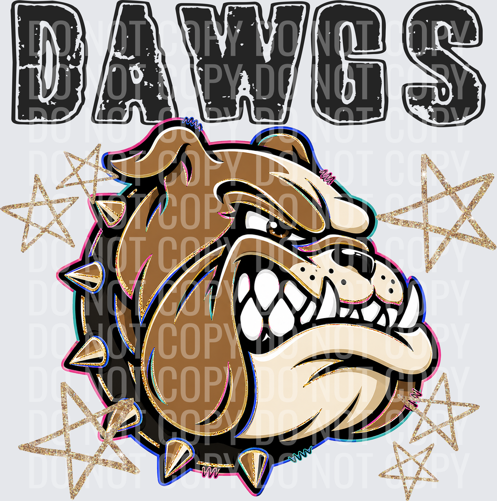 KayndiDesigns 08.26 Grunge Varsity Dawgs