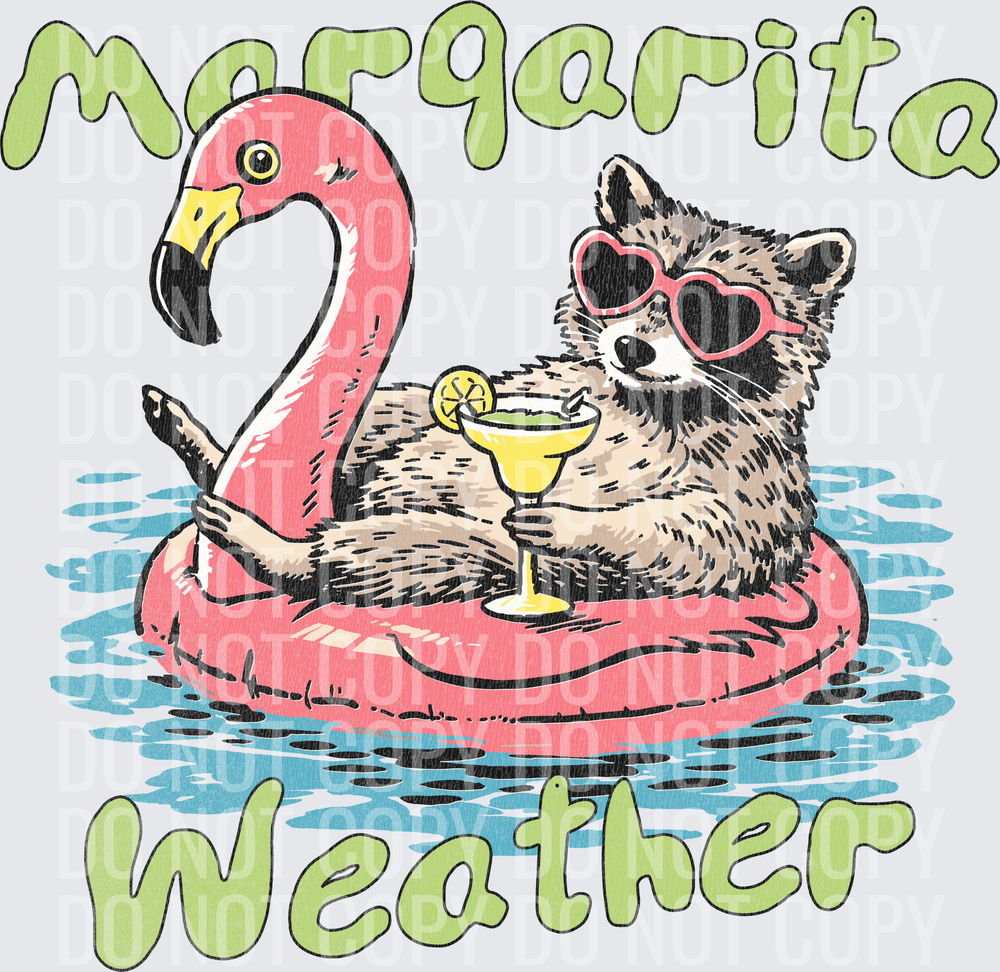 Raccoon-Margarita-Funny-Summer-Vibes-Green-Distressed