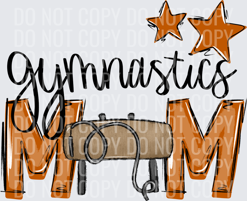 burnt orange gymnastics