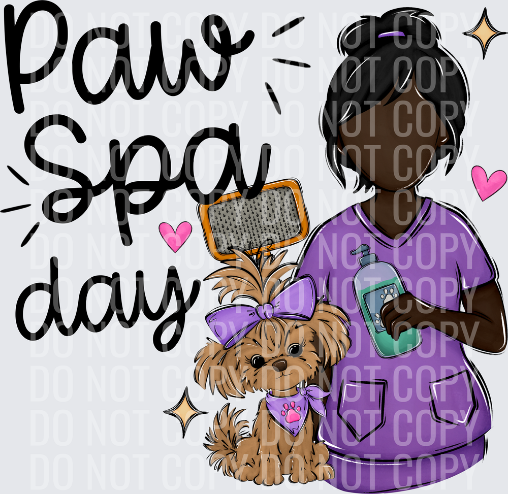 Paw spa day 2