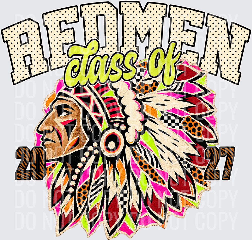 KayndiDesigns 10.26 Class of 2027 Bright Redmen 9