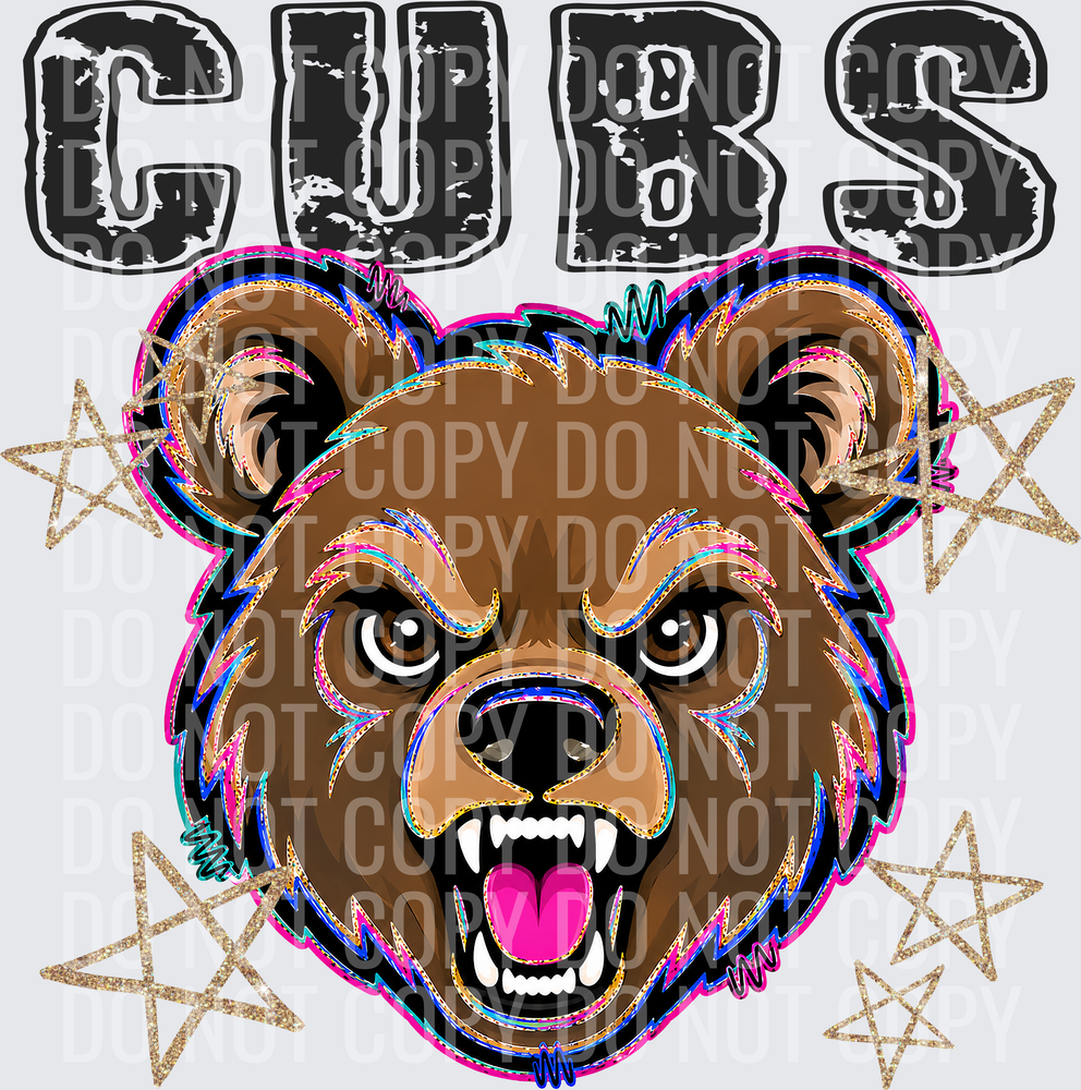KayndiDesigns 08.26 Grunge Varsity Cubs