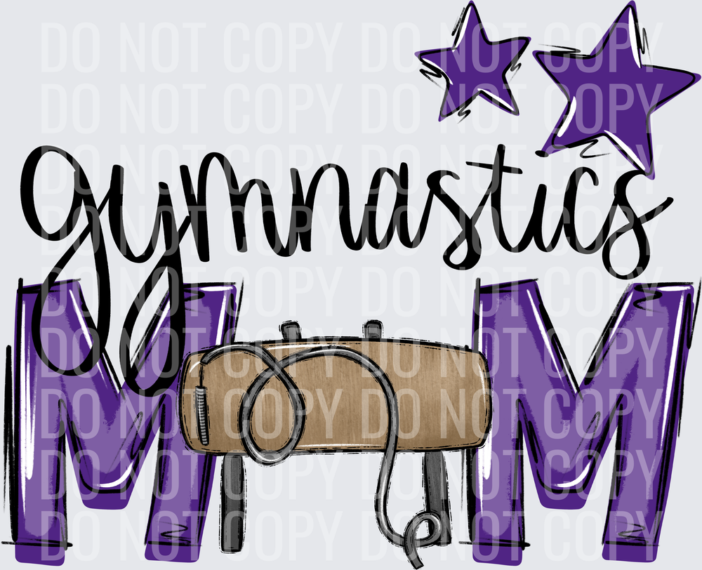 purple gymnastics