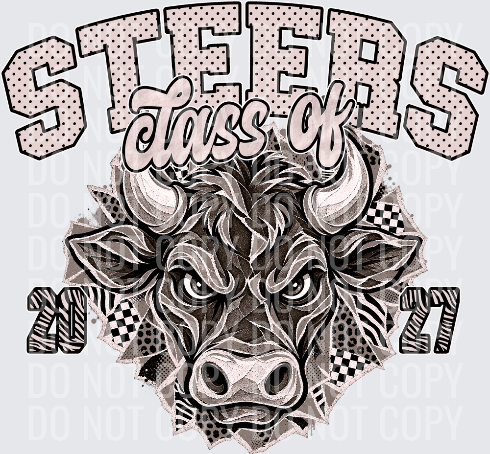 KayndiDesigns 10.26 Class of 2027 Neutral Steers