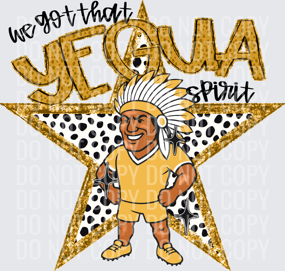 KayndiDesigns 09.26 We Got That Spirit Yegua Gold