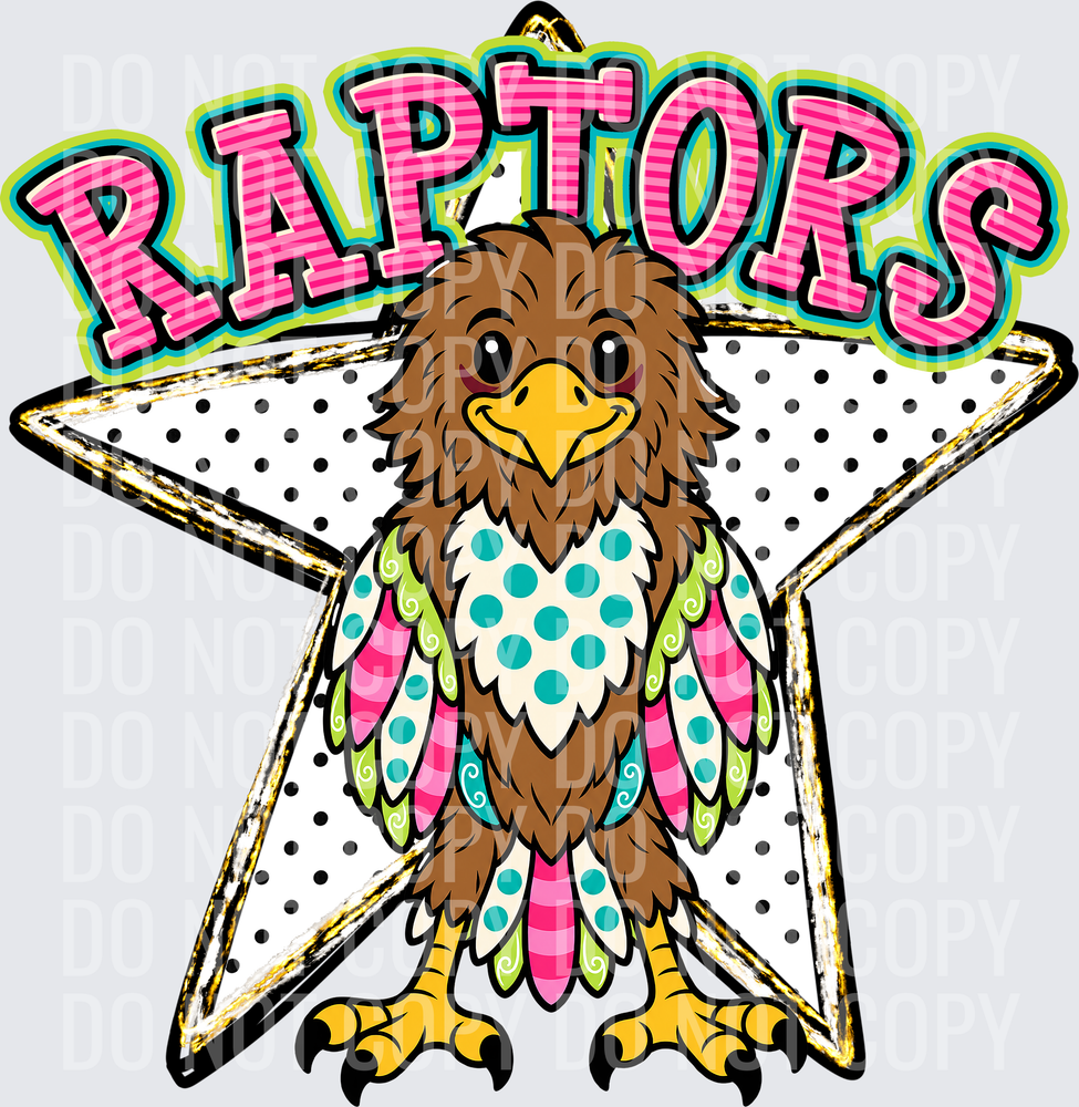 KayndiDesigns 10.26 Pattern Parade Star Raptors
