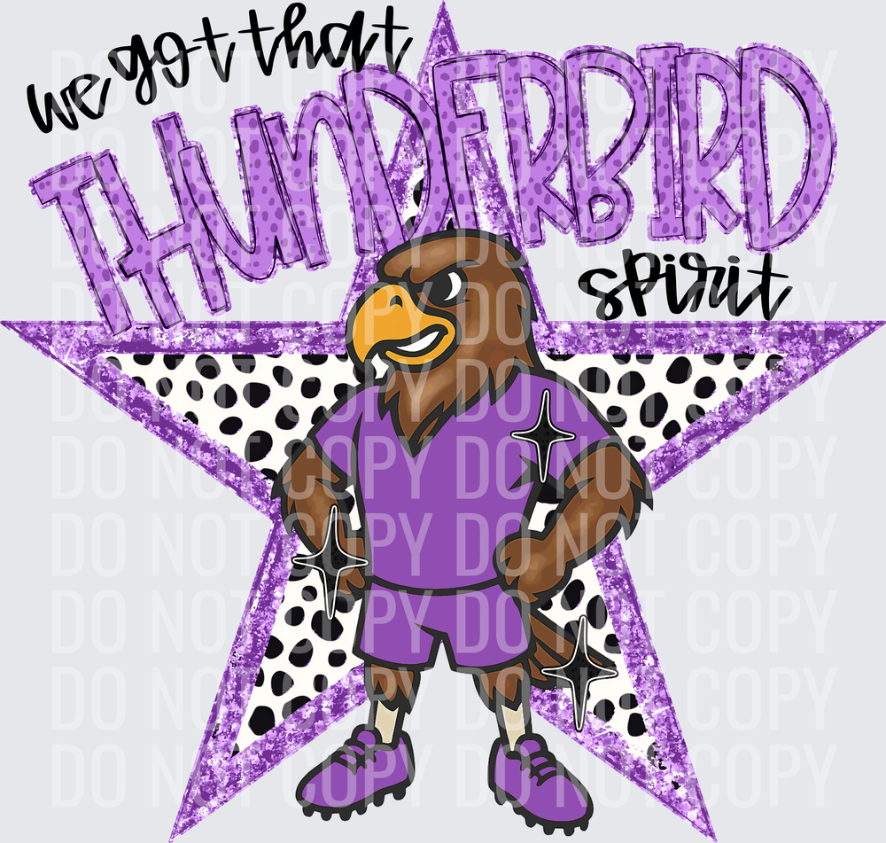 KayndiDesigns 09.26 We Got That Spirit Thunderbird Purple