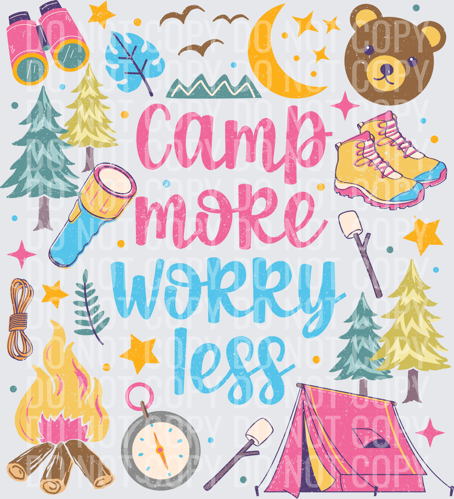 Camp More Worry Less BACK