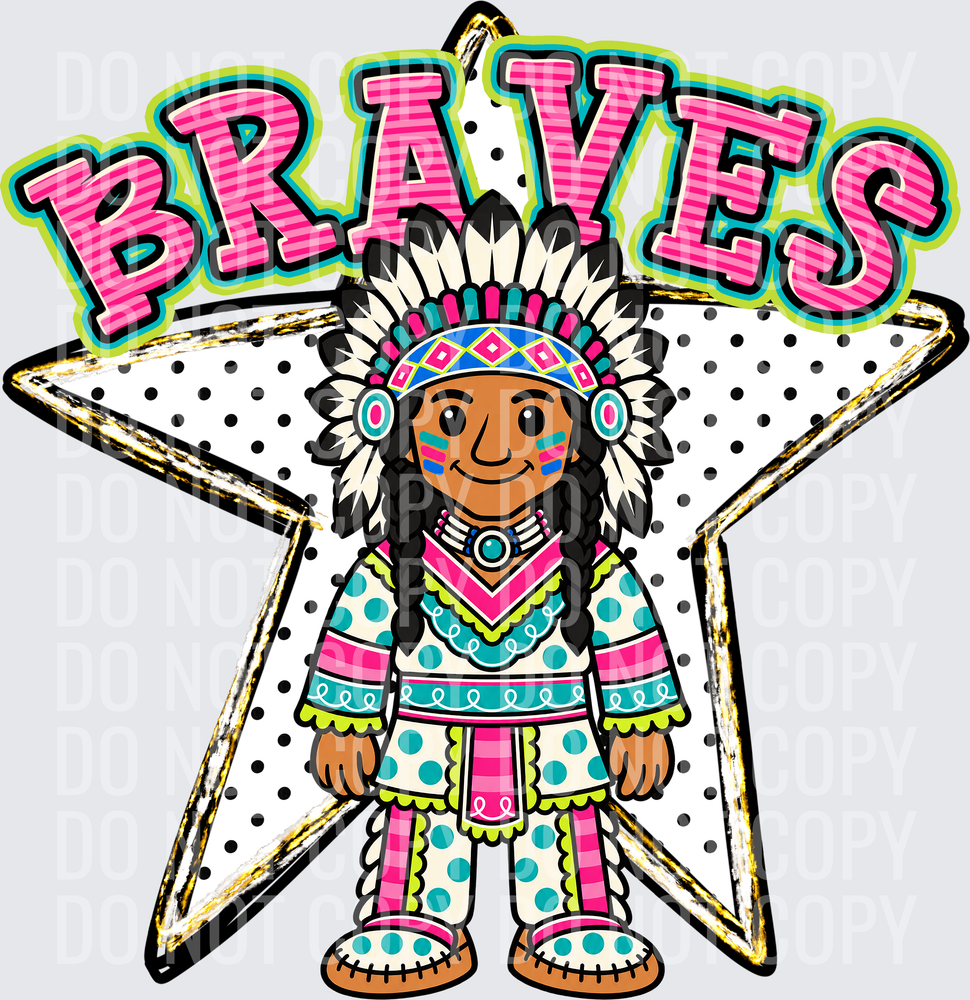 KayndiDesigns 10.26 Pattern Parade Star Braves 2