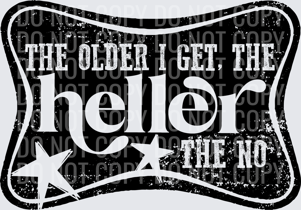 Heller the No - black