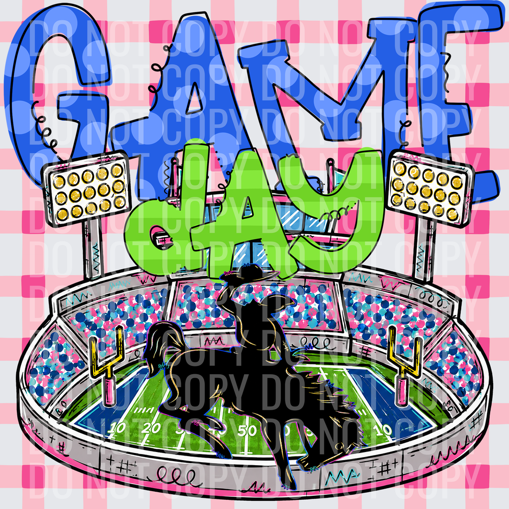 KayndiDesigns 08.26 Game Day Stadium Buckaroos