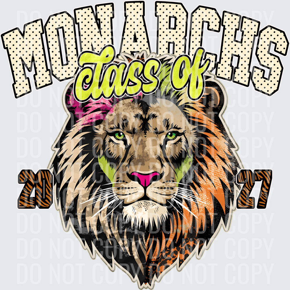 KayndiDesigns 10.26 Class of 2027 Bright Monarchs 2
