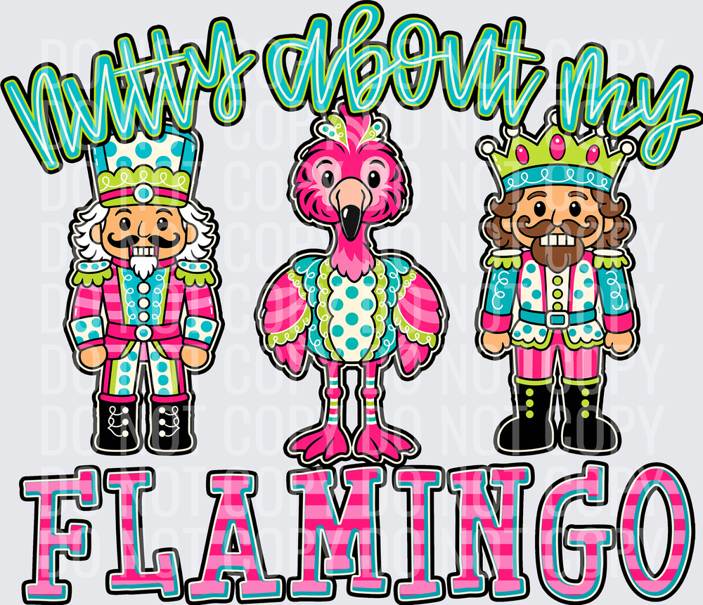 KayndiDesigns 10.26 Nutty About My Flamingos