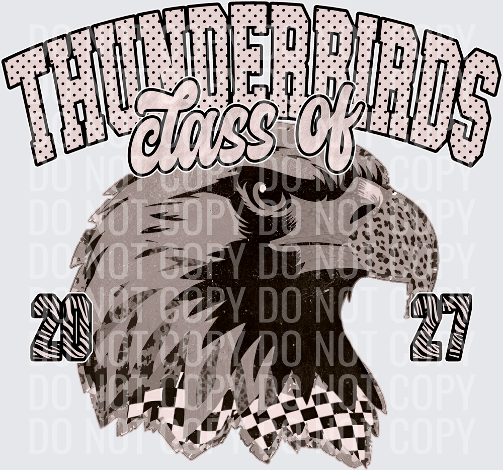KayndiDesigns 10.26 Class of 2027 Neutral Thunderbirds