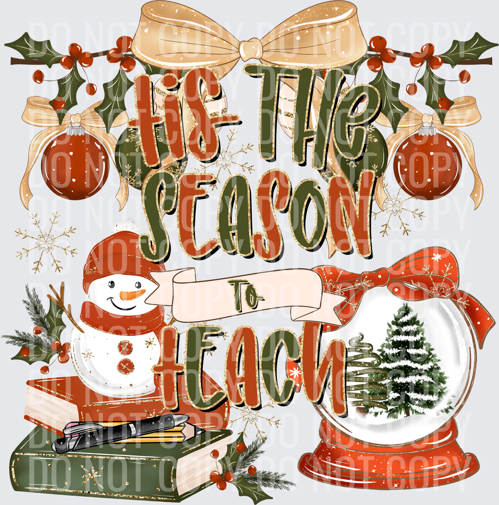 tis the season to teach