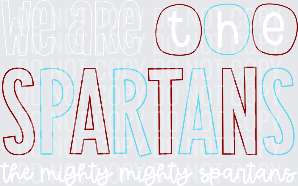 SpartansMaroonBabyBlue-WeAreThe