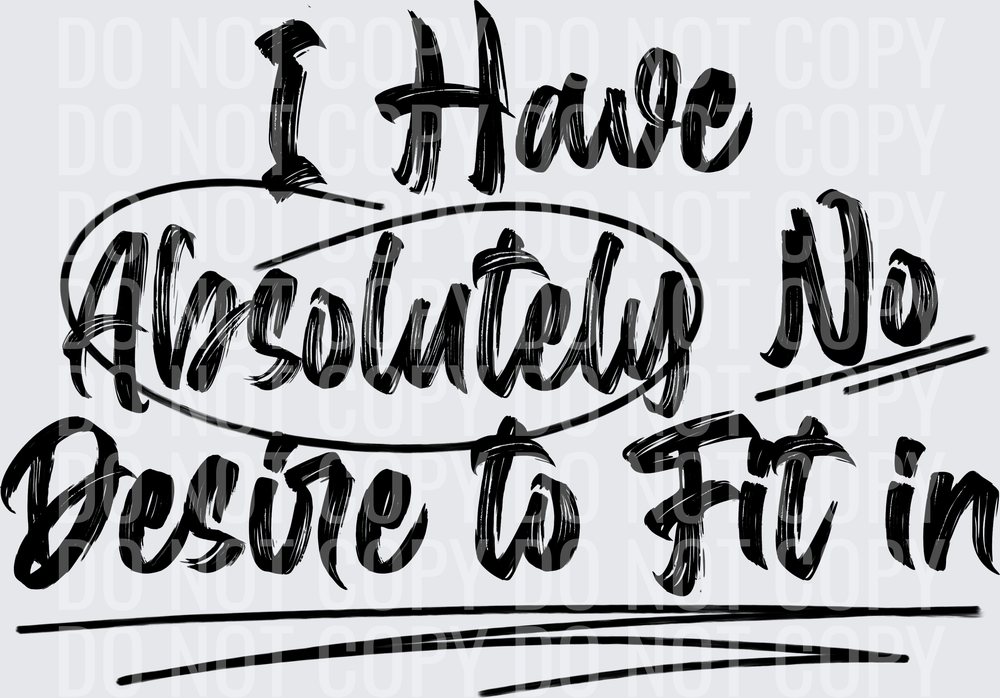 No desire