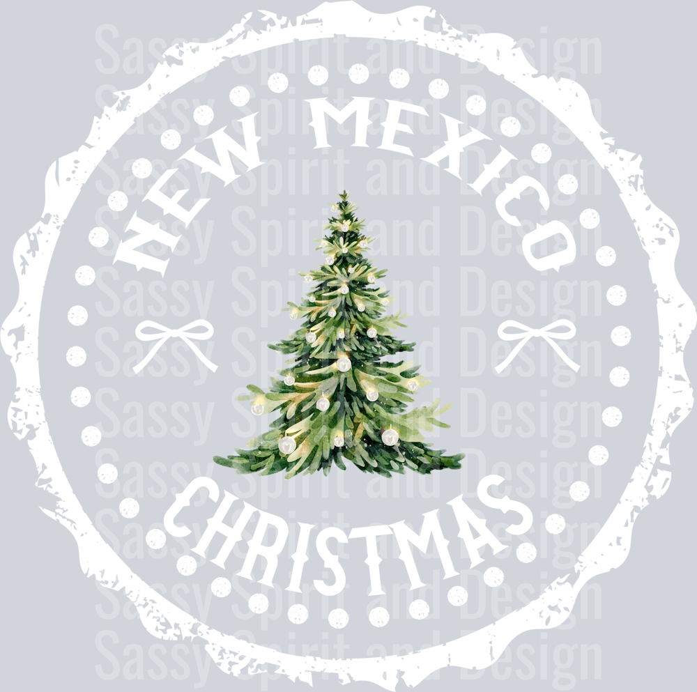 STATE CHRISTMAS STAMP New Mexico