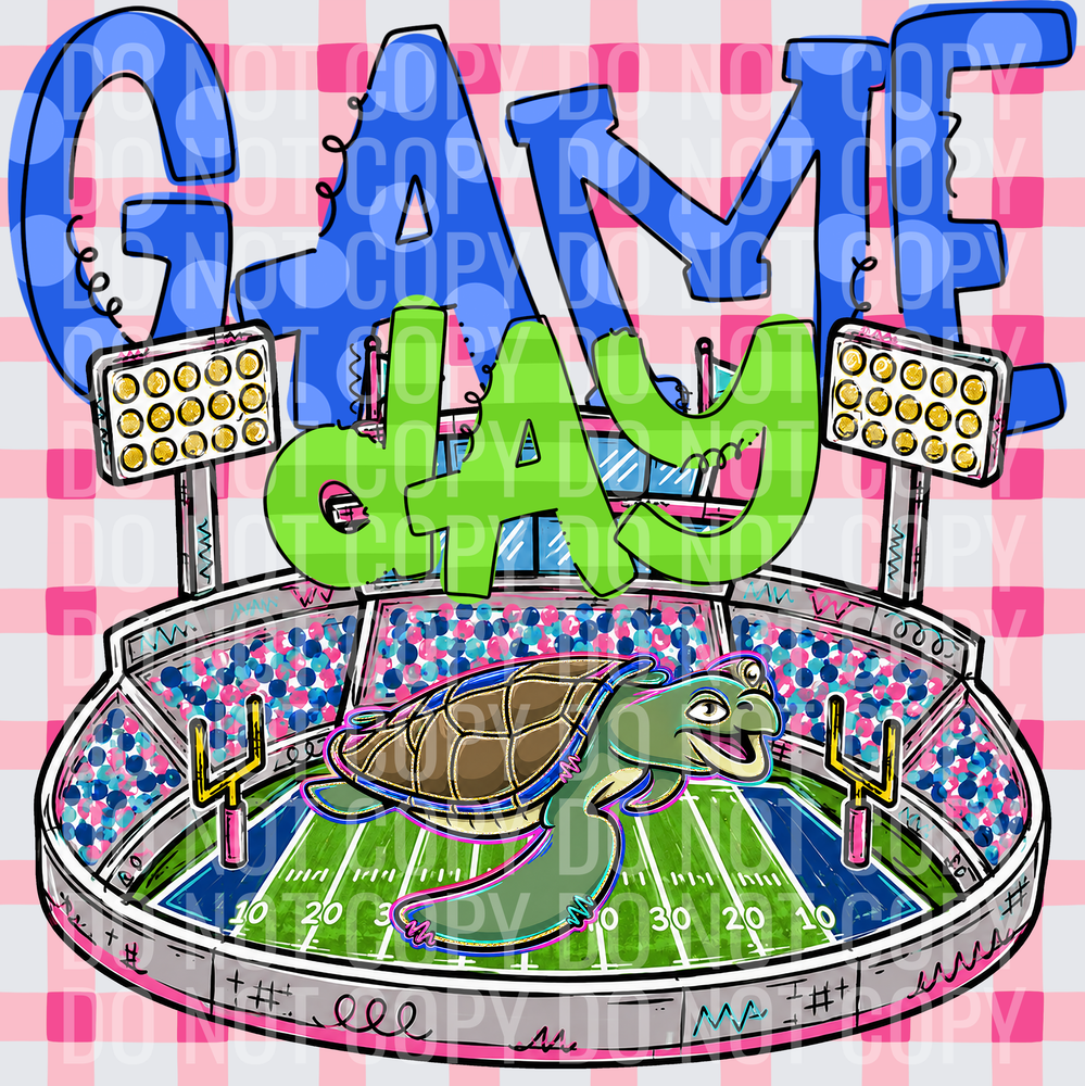 KayndiDesigns 08.26 Game Day Stadium Turtles