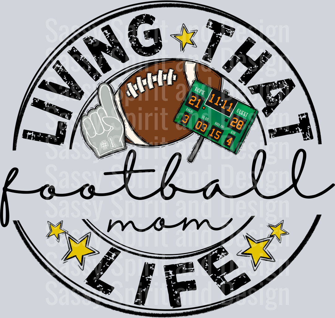 Living That FOOTBALL Mom Life