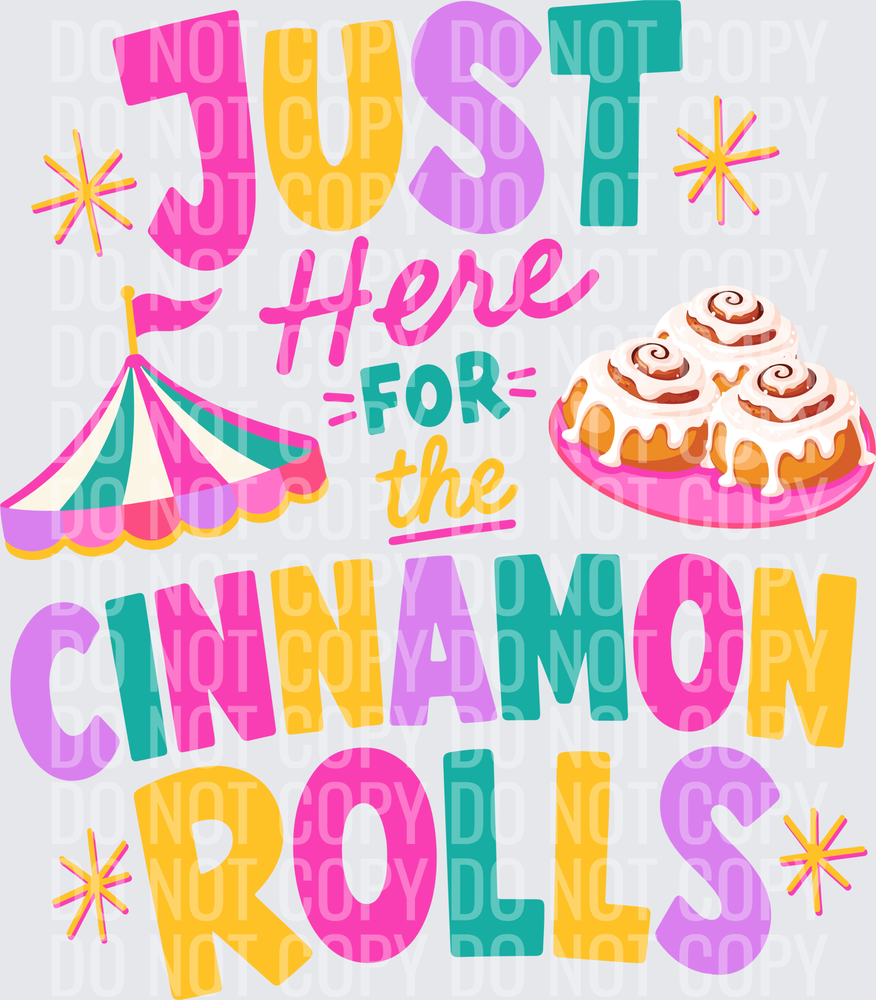 Just Here for the Cinnamon Rolls
