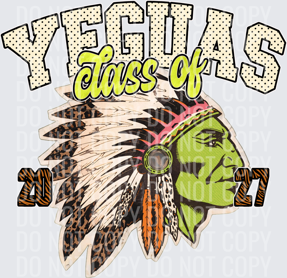 KayndiDesigns 10.26 Class of 2027 Bright Yeguas