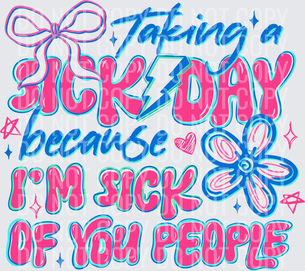 Sick of You People