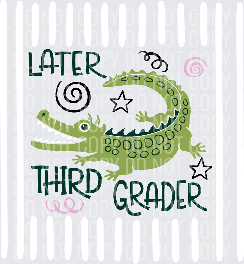 LATER THIRD GRADER WHITE