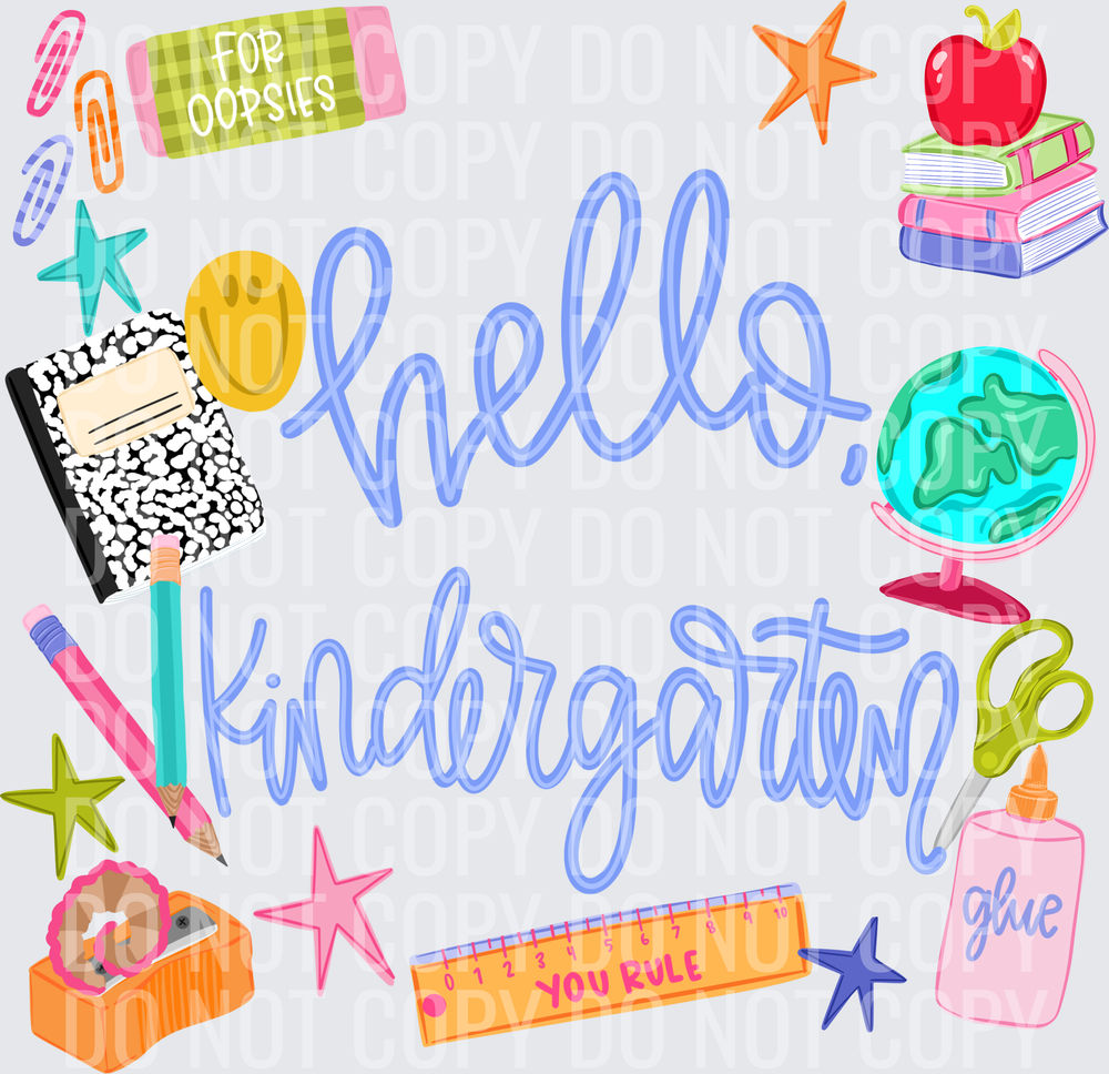 HELLO KINDERGARTEN