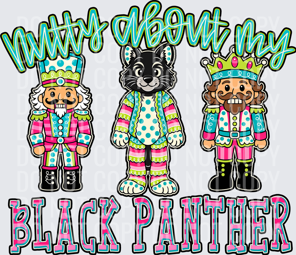 KayndiDesigns 10.26 Nutty About My Black Panthers